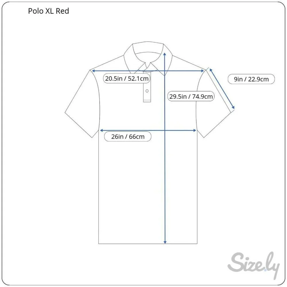Ralph Lauren Mens Extra Large Orange Cotton Short Sleeve Golf Polo Shirt XL